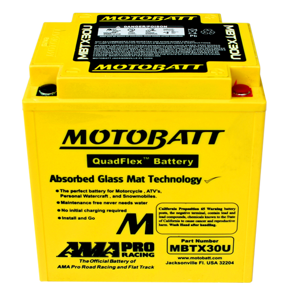Motobatt MBTX30U batteri - Batterier - D2784 - 1