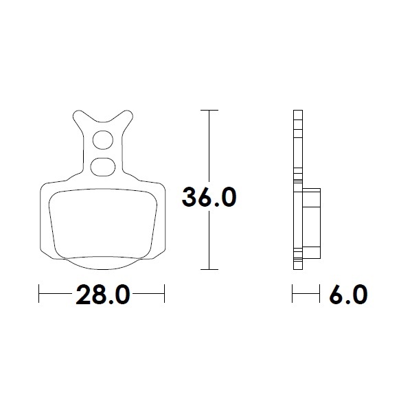 Moto-Master Brakepads KTM: front+rear SX - Bromsbelägg - D483214 - 1