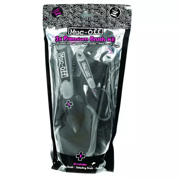 Muc-Off 3x Premium Brush set - Oljor och Smörjmedel - 75704 - 1