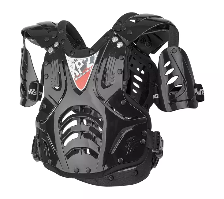 Polisport XP2 ADULT Black/Black/Black (1 - MC Bröstskydd - D328324 - 1