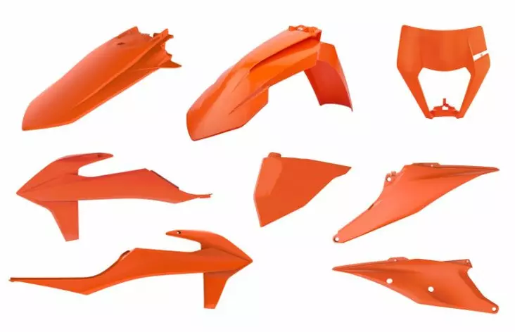 Polisport kit enduro standard KTM EXC/EX - Plastkit - D327294 - 1