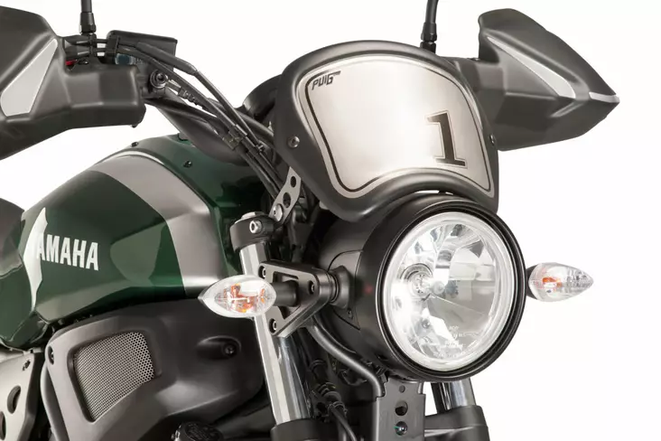Puig Aluminium Front Plate Abs Universal - Kåpor & Vingar Street - D260504 - 1