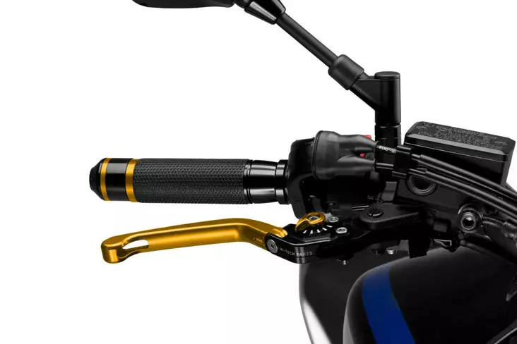 Puig Foldable Brake Lever 3.0. C/Gold Se - Styrartiklar - D341594 - 1