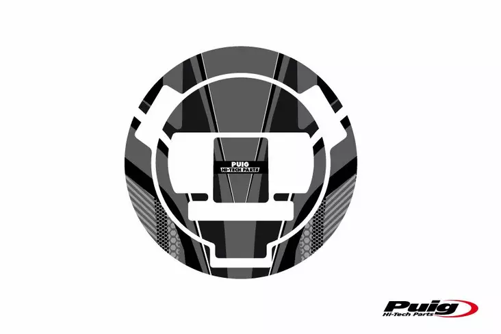 Puig Fuel Cap Cover Radical Bmw C/Grey - Modellspecefika dekaler - D183244 - 1