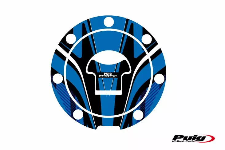 Puig Fuel Cap Cover Radical Honda C/Blue - Modellspecefika dekaler - D183264 - 1