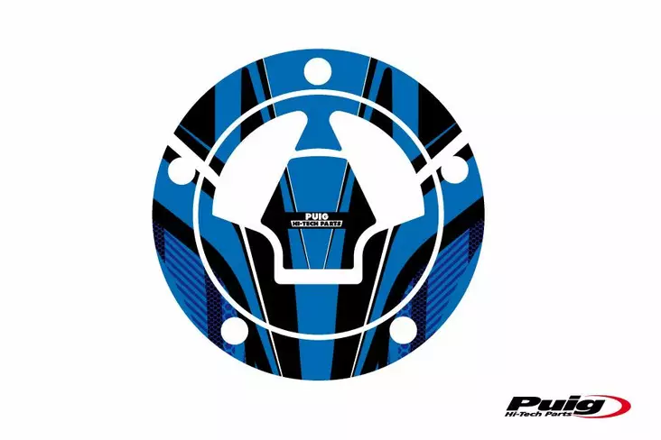 Puig Fuel Cap Cover Radical Kawasaki C/B - Modellspecefika dekaler - D183274 - 1