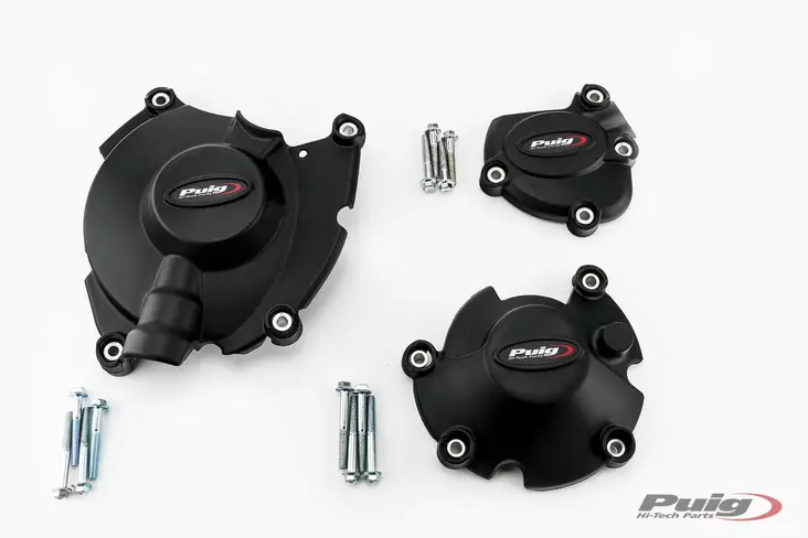Puig Kit 3 Caps Engine Cover Yamaha Mt-1 - Övriga Motordelar - D261014 - 1