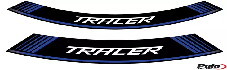 Puig Kit 8 Rim Strips Tracer C/Blue - Fälgdekaler - D186104 - 1