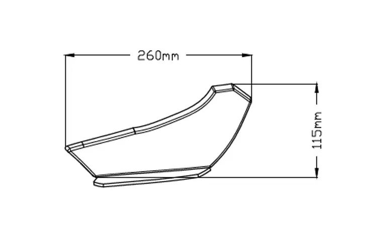 Puig Kit Of Wings For Honda Cbr1000Rr 17 - Kåpor & Vingar Street - D186794 - 1
