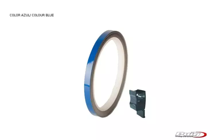 Puig Rim Strip 6 Meters+Aplicator C/Blue - Fälgdekaler - D181834 - 1