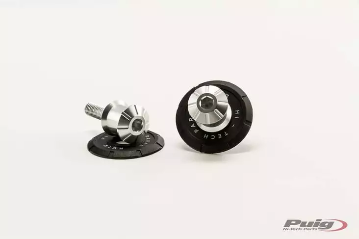Puig Spools Hi-Tech Parts Dim.10 C/Silve - Crashpads - D186004 - 1