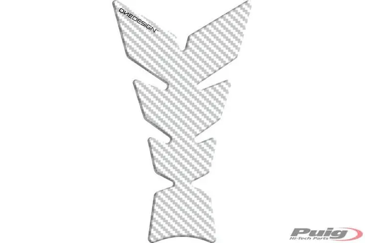 Puig Tank Pad Soft C/White - Tankskydd - D185244 - 1