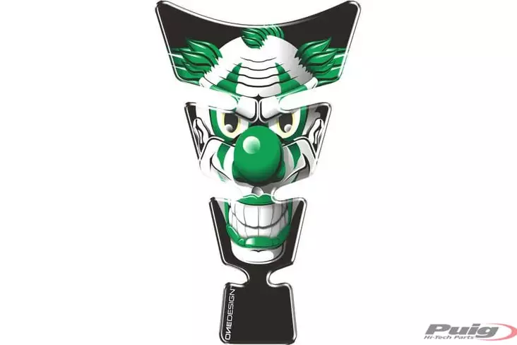 Puig Tankpad Tankskydd Clown C/Green - Tankskydd - D186124 - 1