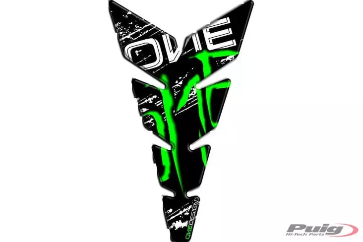 Puig Tankpad Tankskydd Mod. One C/Green - Tankskydd - D185794 - 1