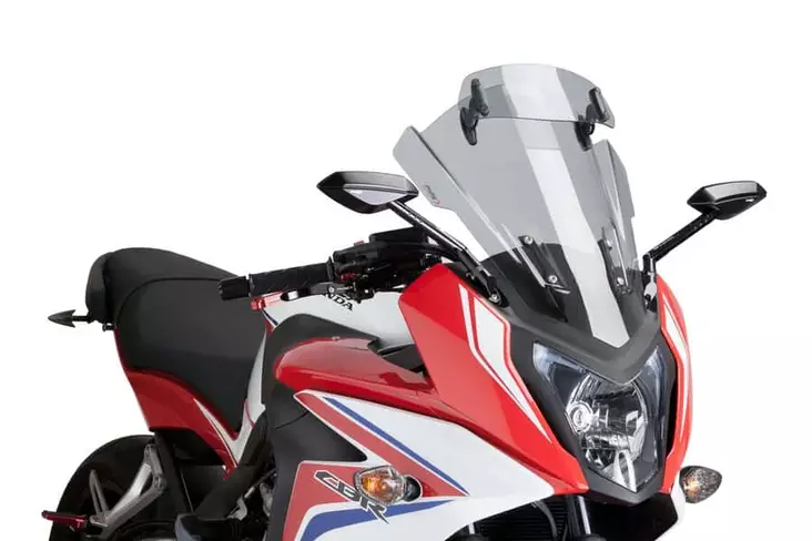 Puig Touring Screen With Visor Honda Cbr - Vindskydd - D184744 - 1