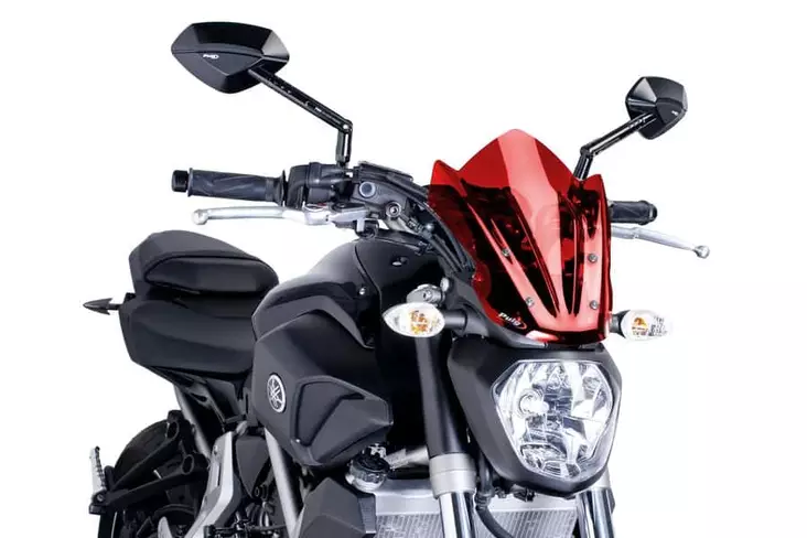 Puig Windshield New Gen Sport Yamaha Mt0 - Vindskydd - D184274 - 1