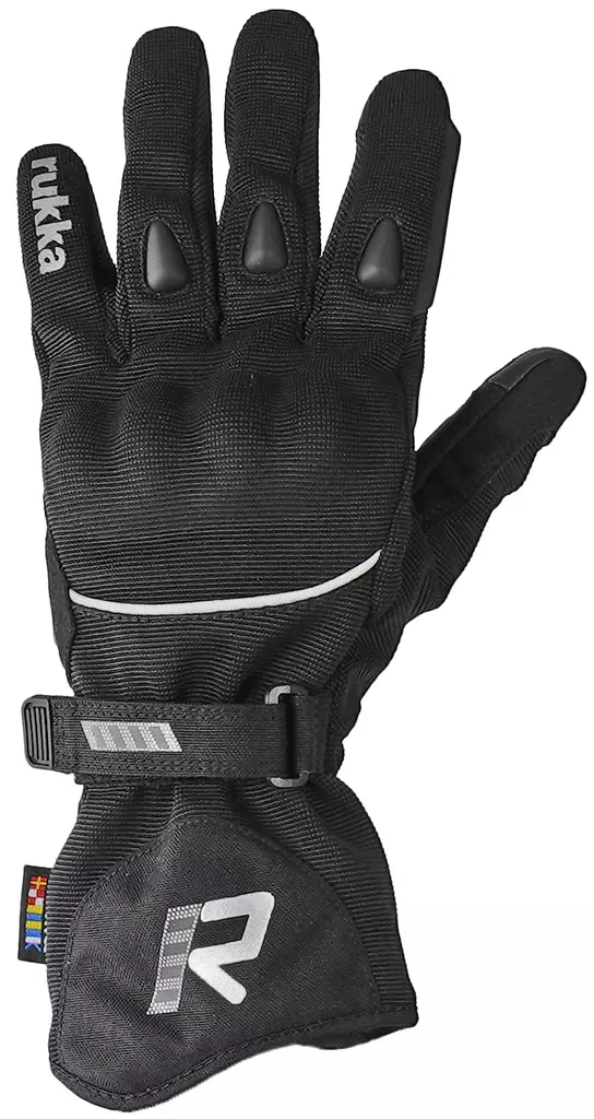 RUKKA Handske GTX VIRVE 2.0 Svart/Silver - MC Handskar med membran - D471984 - 1