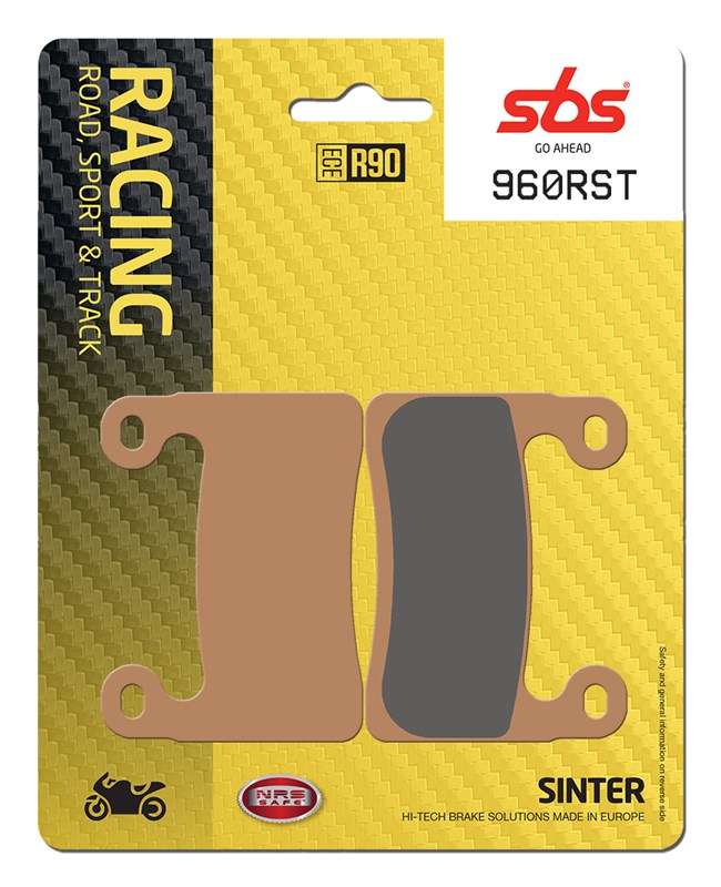 SBS Bromsklossats Racing Sintered - Bromsbelägg - D371584 - 1