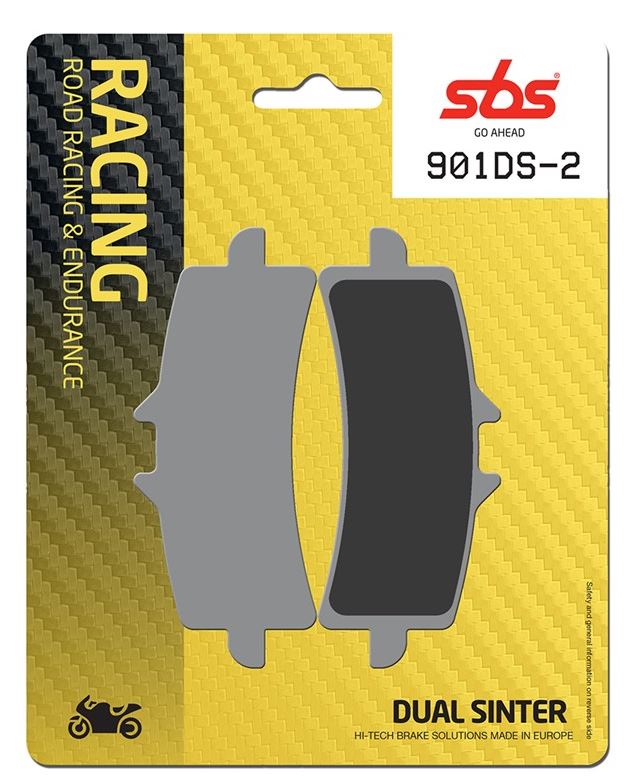 Sbs Bromsklossats Dual Sinter 2 - Bromsbelägg - D388294 - 1