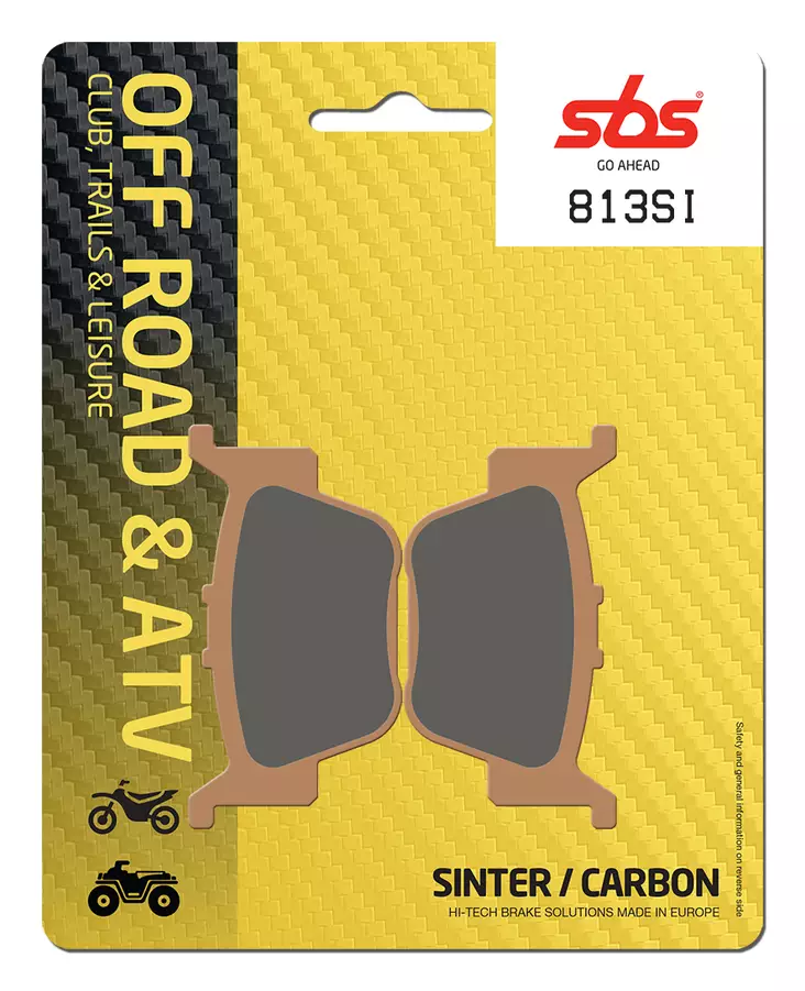 Sbs Bromsklossats Sintered Offroad - Bromsbelägg - D107074 - 0