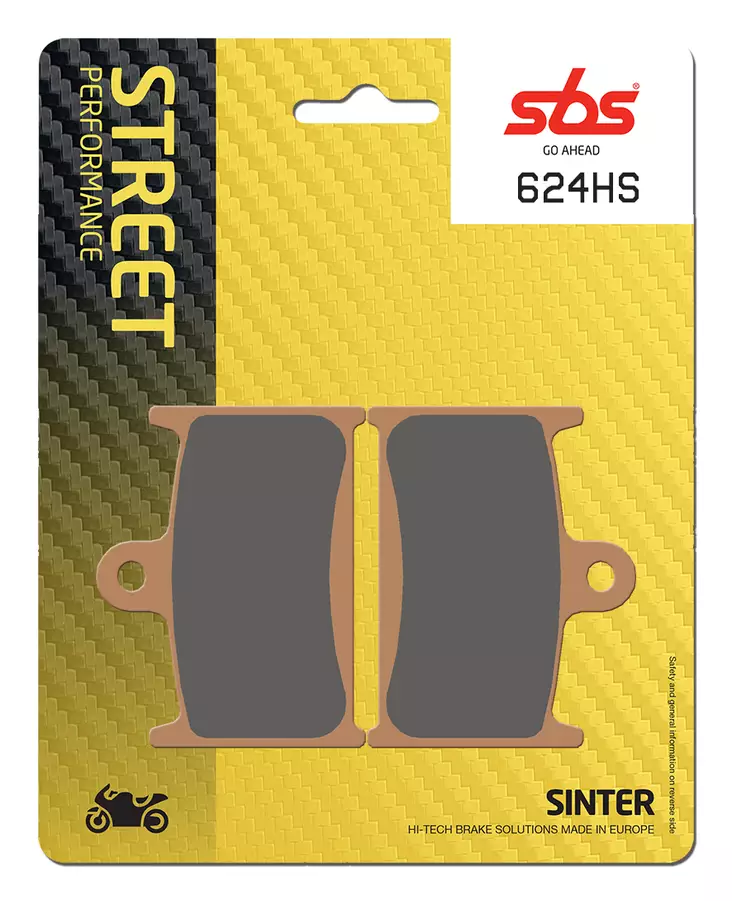 Sbs Bromsklossats Sintered - Bromsbelägg - D106874 - 0