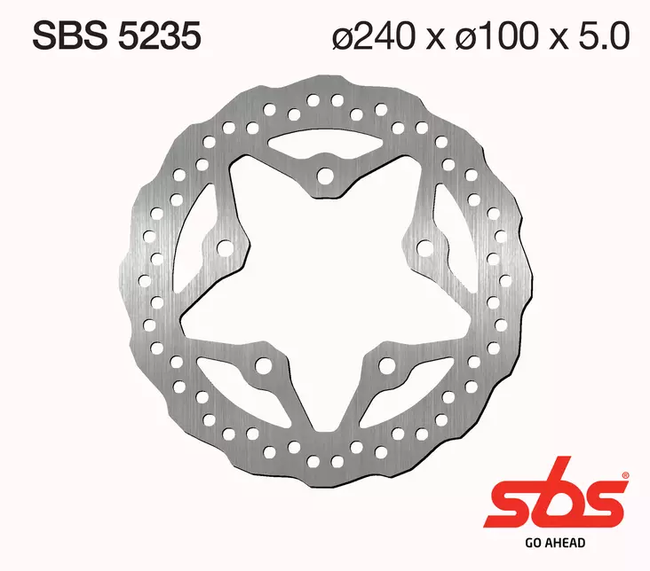 Sbs bromsskiva Standard - Bromsskivor - D131304 - 1