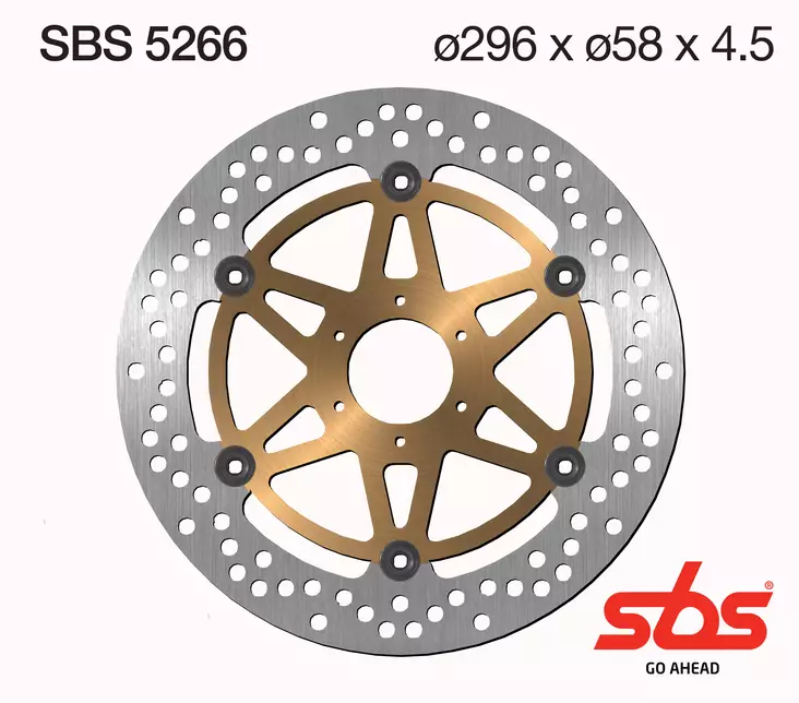 Sbs bromsskiva Standard - Bromsskivor - D131334 - 1