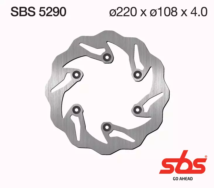 Sbs bromsskiva Standard - Bromsskivor - D131354 - 1