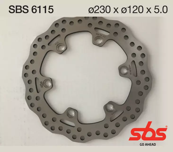 Sbs bromsskiva Upgrade - Bromsskivor - D131424 - 1