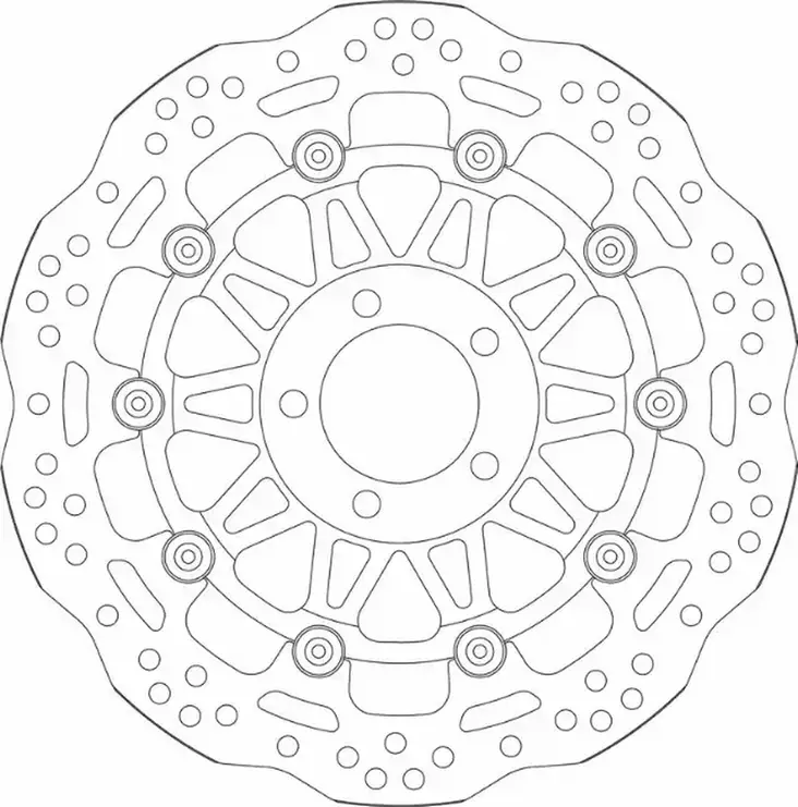 Sbs bromsskiva Upgrade - Bromsskivor - D131454 - 1