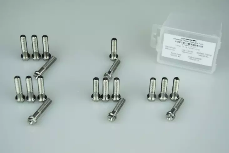 Scar Titanium Front end kit bolt - YZ125 - Bultar & Bultserier - D461044 - 1