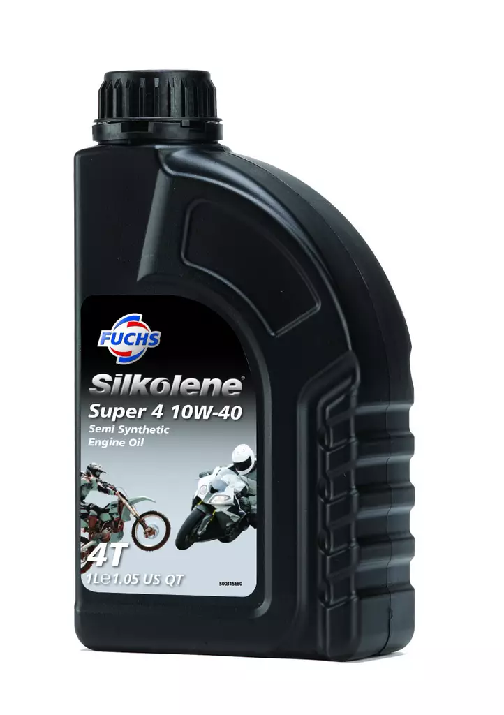 Silkolene Super 4 10W-40 1L (10) - Motorcykeloljor 4T - D152824 - 1