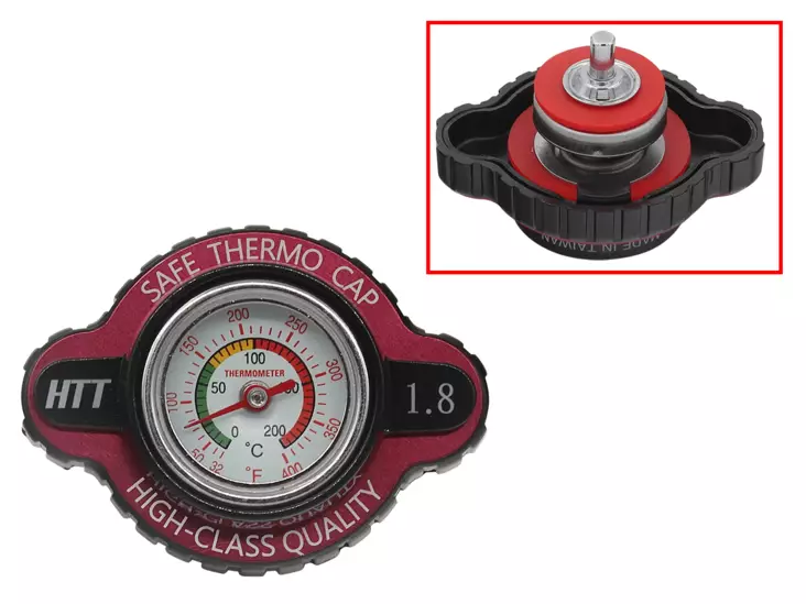 Sixty5 Radiator Cap with temp cauge 1.8b - MC Kylsystem - D418144 - 1