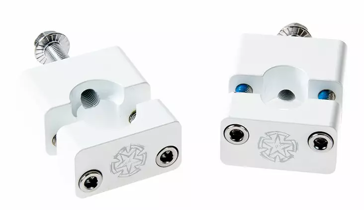 Timeless Styrfästen Vit 22mm M10 Monkey - Styrartiklar - D456224 - 1