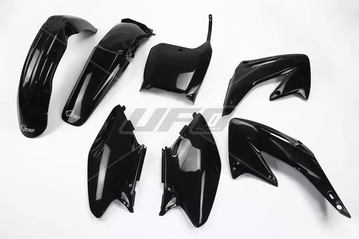 UFO Plastkit 5-delar Svart CR125/250 02- - Plastkit - D33574 - 1