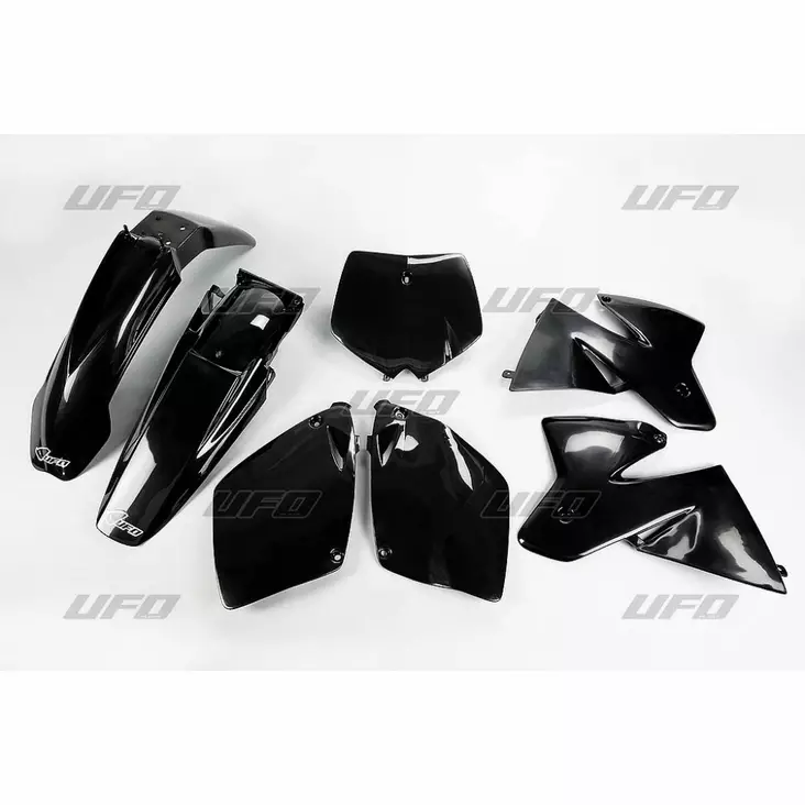 UFO Plastkit 5-delar Svart KTM SX 125-52 - Plastkit - D33734 - 1