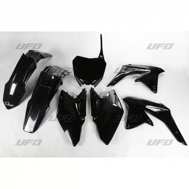 UFO Plastkit 5-delar Svart RMZ450 08-16 - Plastkit - D33724 - 1