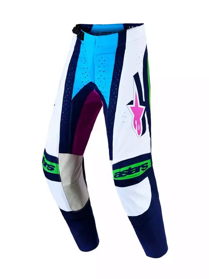 Alpinestars Byxor Techstar Maven Vit/Blå - Crossbyxor - D521464 - 1