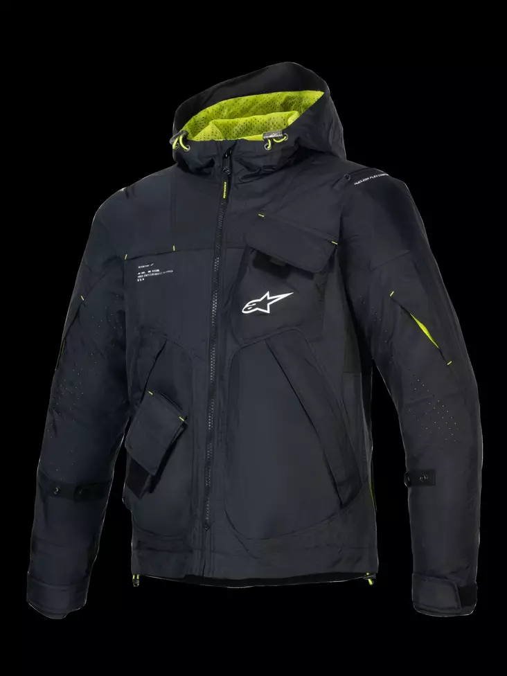 Alpinestars Jacka Mogress Air Svart/Gul - Textil jackor & Kevlar Hoodies - D485664 - 1