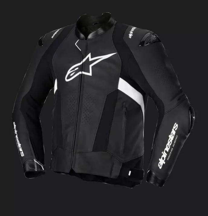 Alpinestars Skinnjacka Missile v3 Svart/ - Skinnjackor & Västar - D477354 - 1