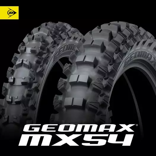 Dunlop Geomax MX54 100/90-19 57M TT Re - Däck Cross - D541744 - 1