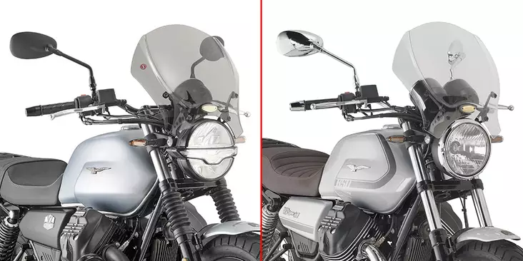 Givi KIT ATT. MOTOGUZZI V7 STONE (2021) - Vindskydd - D400934 - 1