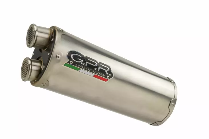 GPR Cf Moto700 Mt 2023/2024 e5 DUAL INOX - Ljuddämpare - D497824 - 1