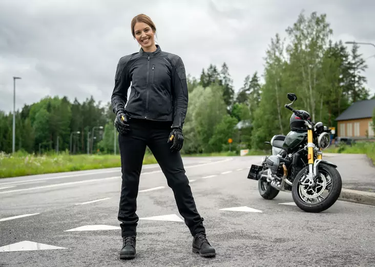 Halvarssons Jeans Rogen Woman Svart - Kevlar Jeans & Textil Byxor - D507734 - 1