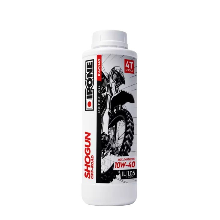 Ipone Shogun OFF-ROAD 10W40 1L (15) - Motorcykeloljor 4T - D505984 - 1