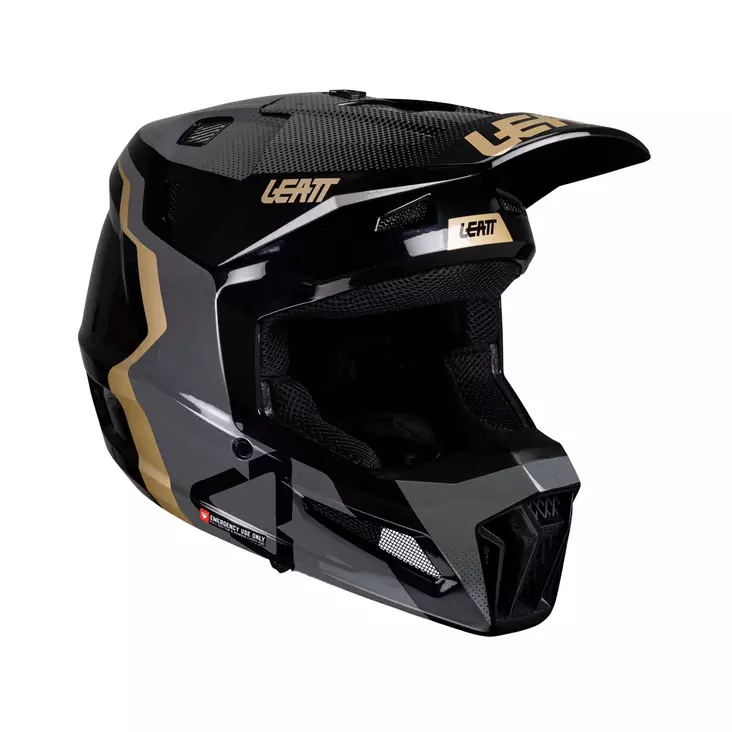 Leatt Helmet Kit Moto 3.5 Jr V25 Black - Crosshjälmar - D484254 - 1