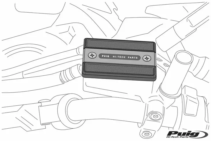 Puig Tank Brake Fluid Bmw R1300Gs 24' C/ - Vätskebehållare & Fästen - D482294 - 1