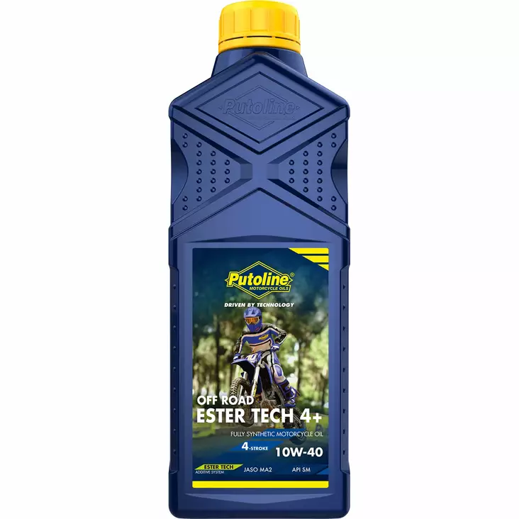 Putoline Ester Tech Off Road 4+ 10W-40- - Motorcykeloljor 4T - D526824 - 1