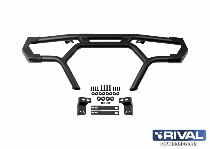 Rival Bakstötfångare Stål Loncin Xwolf 7 - Fram & Bak bågar - D544384 - 1