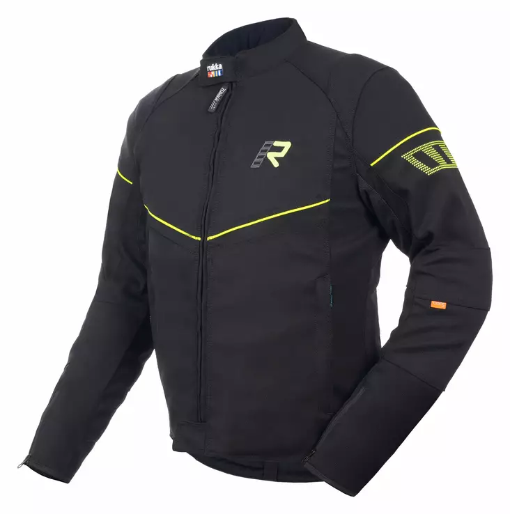RUKKA Jacka AIRGOBI 2.0 Svart/Gul - Textil jackor & Kevlar Hoodies - D482384 - 1